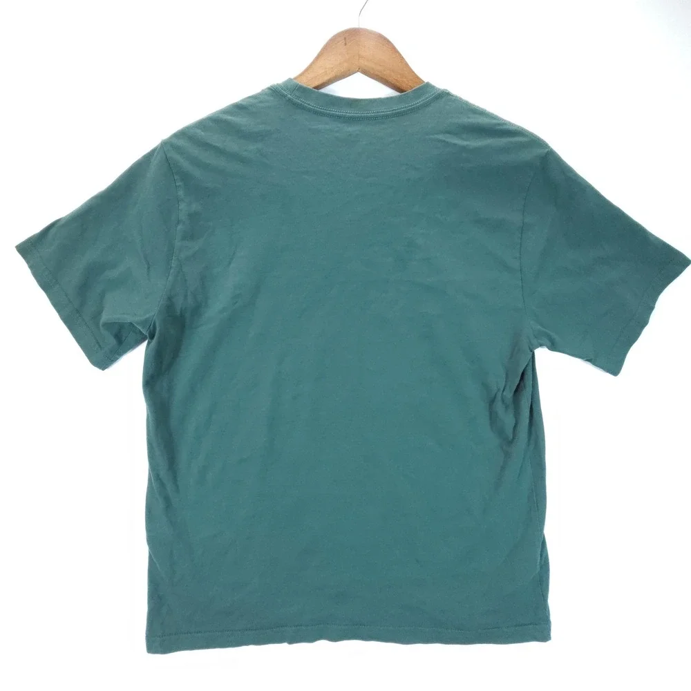 Vintage‎ Levis Shirt Mens Small Green Bass Lake Fish Camp Graphic Tee Streetwear